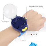 Mini Remote Control Car Watch USB Charging Watch Car Toy Dustproof