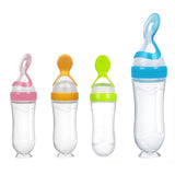 Baby Silicone Spoon Feeder Pacifier and Silicone Bib (Pack of 3)