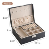 PU Leather Jewellery Box with Lock