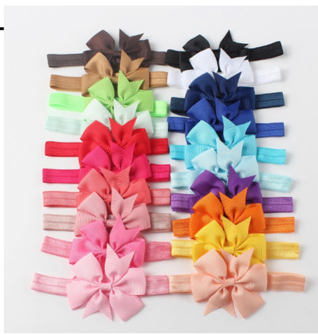 Bow Headband Set (20pcs)