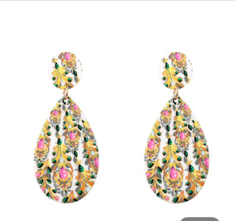 Printed Earring