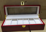 Wooden Watch Storage Box (6/10/12 Slots)