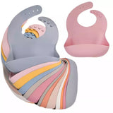 Baby Silicone Bib (Pack of 3)