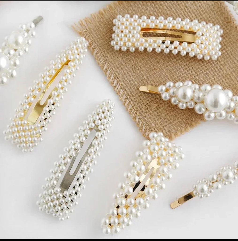 Pearl Clip Set (Pack of 7)
