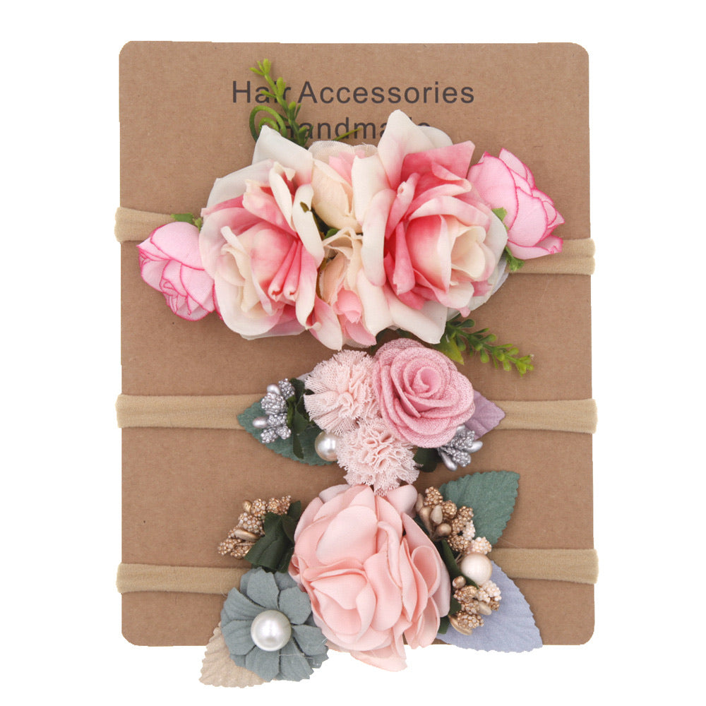 Floral Headband Set (3pcs)