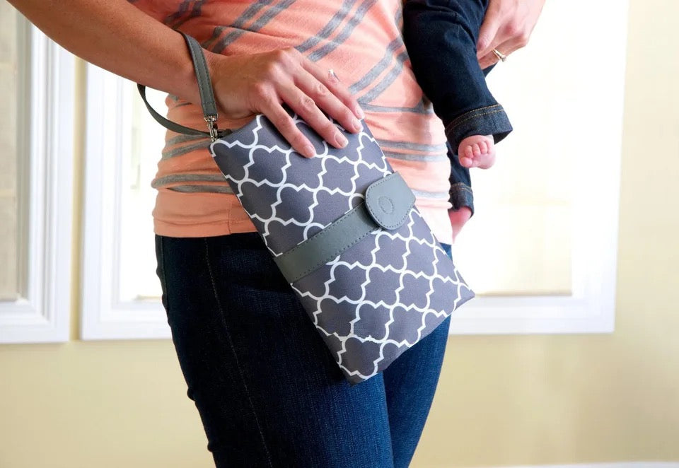Portable Baby Diaper Changing Clutch Pad