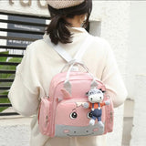 Cartoon Pattern Mommy Baby Diaper Bagpack