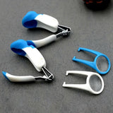 Foldable Nail Scissors With Ultra Clear Magnifying Glass