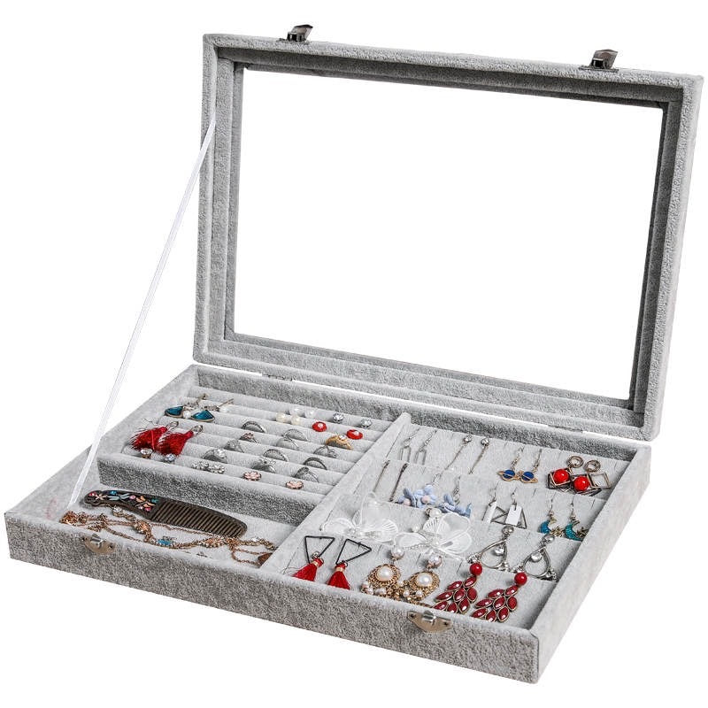 Velvet Jewellery Storage Box