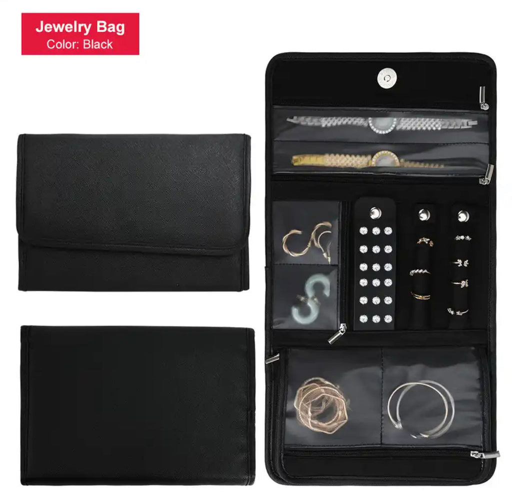 Anti-Oxidation Jewelry Storage Bag Travel Case