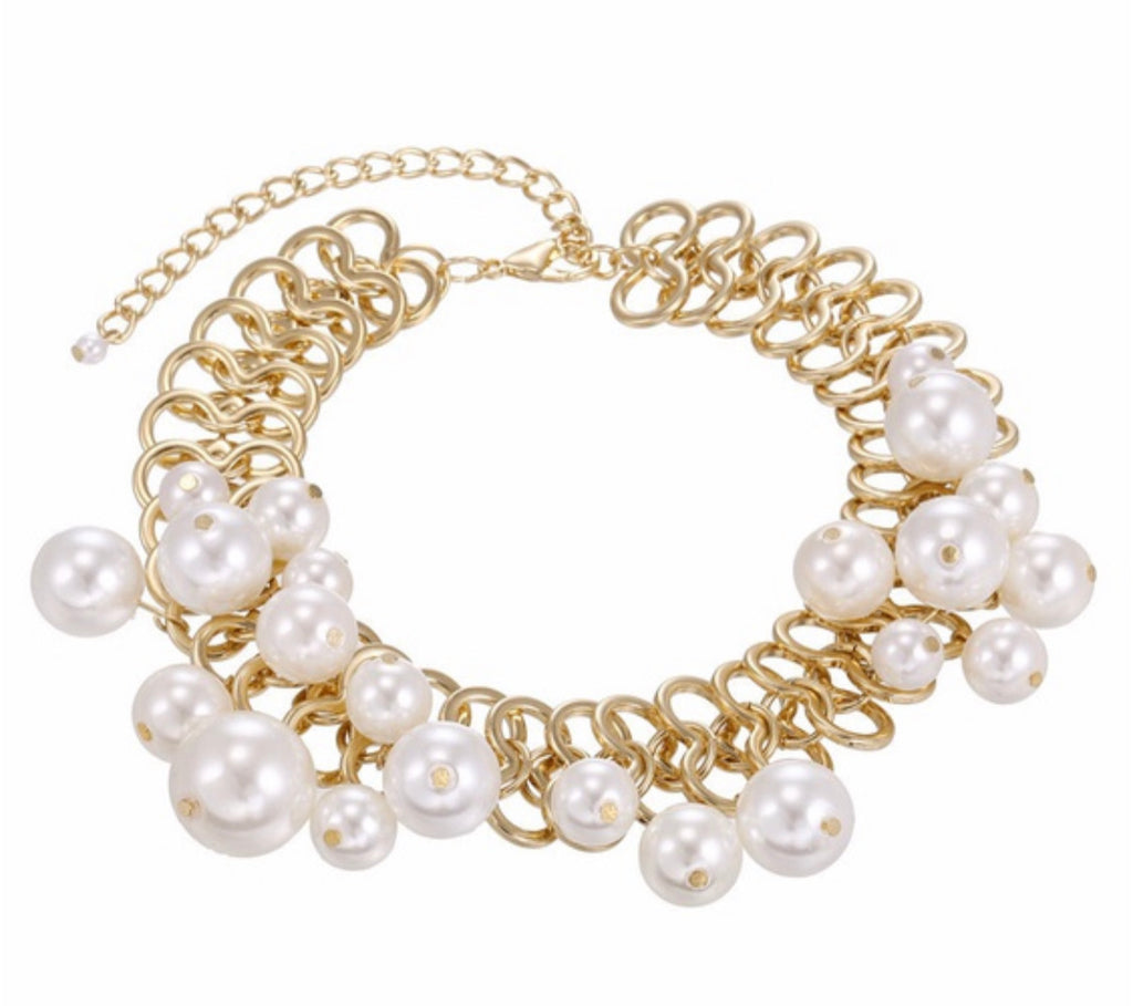 Funky Pearl Necklace