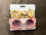 Cat Eyes Sunglasses with Headband (2pcs)