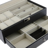 Watch, Sunglasses and Jewellery Storage Box - Double Layer