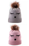 Single Pom Pom Cap (Pack of 2)