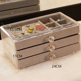 Acrylic Jewellery Box with Drawers