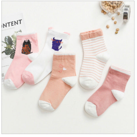 Mid Length Socks (Pack of 5)