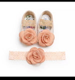 Lace Floral Shoes (2pcs)