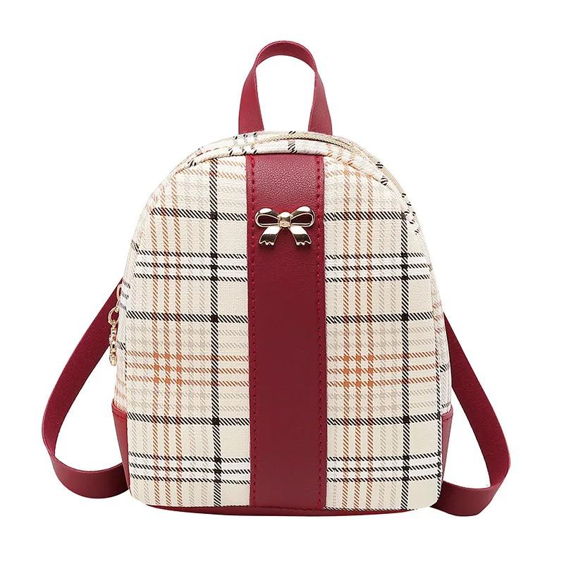 Girls Bow Small Backpack