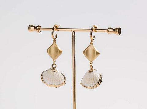 Shell Shaped Alloy Earring