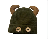 Reindeer Wool Knitted Cap