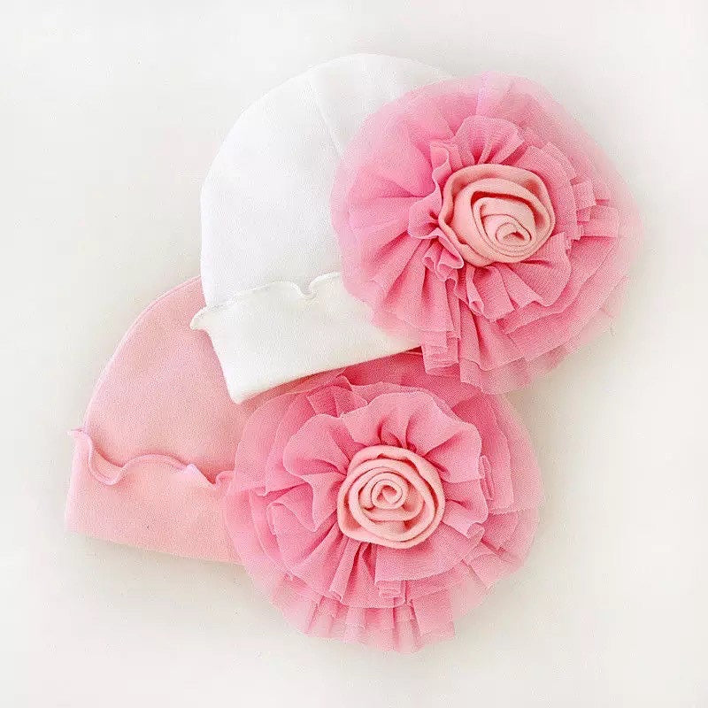 Flower Cotton Cap