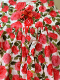 Rose Pattern Frock