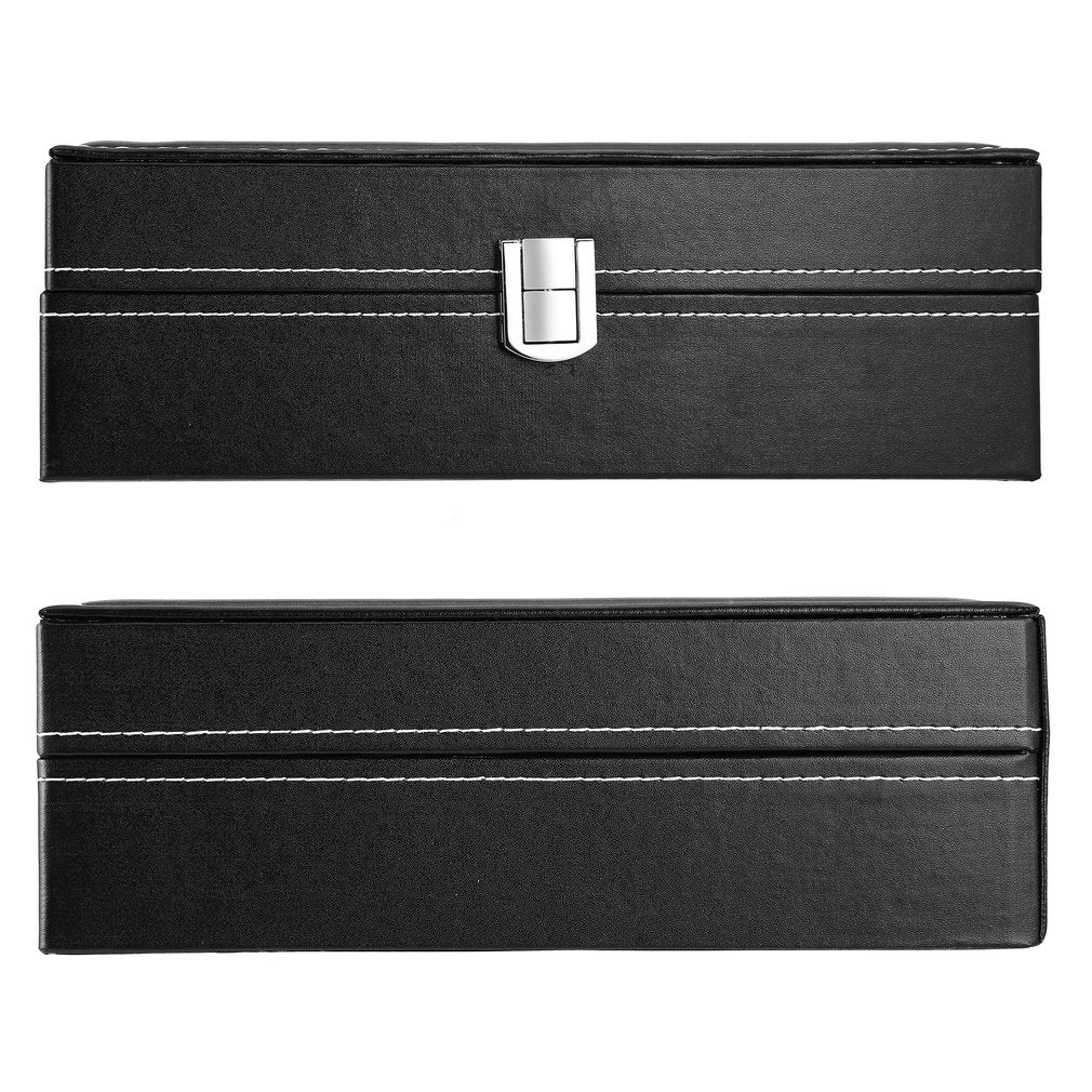 PU Leather Watch Storage Box (12 Slots)