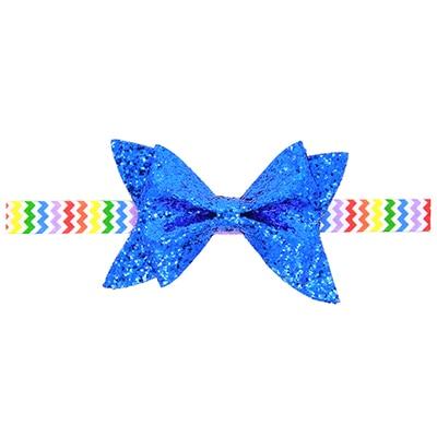 Shiny Bow Knot Hair Band Set (6 colors)