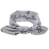 Rabbit Ear Cotton Elastic Hair Band